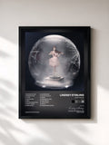 #noir Tableau de l'album Shatter Me (Deluxe) de Lindsey Stirling, cadre noir, imprimé et encadré en France