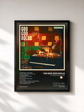 #noir Tableau de l'album It's Christmas All Over de The Goo Goo Dolls, cadre noir, imprimé et encadré en France