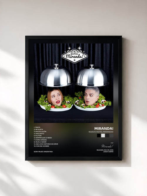 Miranda! · Nuevo Hotel Miranda! — Affiche encadrée
