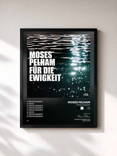 Moses Pelham · Für die Ewigkeit — Affiche encadrée