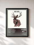 #noir Tableau de l'album Happy To You (Deluxe Edition) de Miike Snow, cadre noir, imprimé et encadré en France