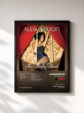 #noir Tableau de l'album The Alesha Show (Deluxe Edition) de Alesha Dixon, cadre noir, imprimé et encadré en France