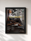 #noir Tableau de l'album A estas alturas del partido. 25 años de David deMaria, cadre noir, imprimé et encadré en France