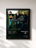 #noir Tableau de l'album Feels Like Today de Rascal Flatts, cadre noir, imprimé et encadré en France