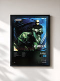 #noir Tableau de l'album R. Kelly de R. Kelly, cadre noir, imprimé et encadré en France