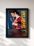#noir Tableau de l'album Heart In Motion de Amy Grant, cadre noir, imprimé et encadré en France