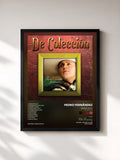 #noir Tableau de l'album Dime Mi Amor (De Colección 2) de Pedro Fernández, cadre noir, imprimé et encadré en France