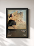 #noir Tableau de l'album Rock Of Ages...Hymns & Faith de Amy Grant, cadre noir, imprimé et encadré en France