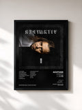 #noir Tableau de l'album Hyperaktiv de AchtVier, cadre noir, imprimé et encadré en France