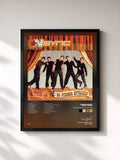 #noir Tableau de l'album No Strings Attached de *NSYNC, cadre noir, imprimé et encadré en France