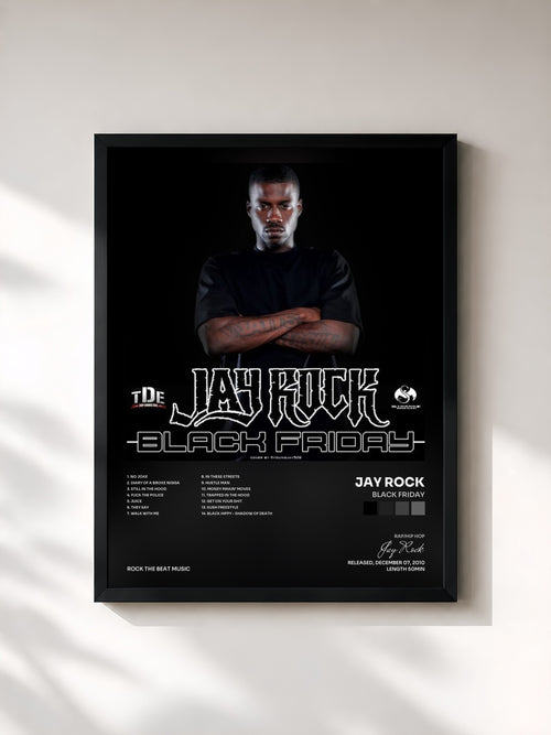 Jay Rock · Black Friday — Affiche encadrée