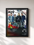 #noir Tableau de l'album Wonderland de McFly, cadre noir, imprimé et encadré en France