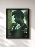 #noir Tableau de l'album Chris Isaak de Chris Isaak, cadre noir, imprimé et encadré en France
