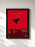 #noir I Love Your Glasses (Red Edition) di Russian Red in stampa incorniciata, cornice nera, stampata e incorniciata in Francia