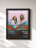 #noir Tableau de l'album Tender Offerings - EP de First Aid Kit, cadre noir, imprimé et encadré en France