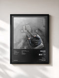 #noir Tableau de l'album Staub (Edition 2014) de Maxim, cadre noir, imprimé et encadré en France