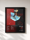 #noir Sorry 4 the Weight (Deluxe Edition) di Chief Keef in stampa incorniciata, cornice nera, stampata e incorniciata in Francia