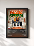 #noir Tableau de l'album Touté kalé de Magic System, cadre noir, imprimé et encadré en France