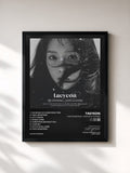 #noir Tableau de l'album This Christmas – Winter is Coming de TAEYEON, cadre noir, imprimé et encadré en France