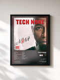 #noir Tableau de l'album N9NA de Tech N9ne, cadre noir, imprimé et encadré en France