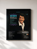 #noir Tableau de l'album (Remember Me) I'm the One That Loves You de Dean Martin, cadre noir, imprimé et encadré en France