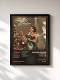 #noir Tableau de l'album The Gift Of Love (Extended Holiday Edition) de Jennifer Hudson, cadre noir, imprimé et encadré en France