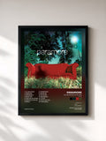 #noir Tableau de l'album All We Know Is Falling (Deluxe) de Paramore, cadre noir, imprimé et encadré en France