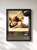 #noir Tableau de l'album A Tiempo de HA-ASH, cadre noir, imprimé et encadré en France