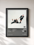 #noir Tableau de l'album Lost In Translation de Valley, cadre noir, imprimé et encadré en France
