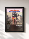 #noir Tableau de l'album American Head de The Flaming Lips, cadre noir, imprimé et encadré en France