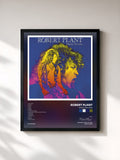 #noir Tableau de l'album Manic Nirvana de Robert Plant, cadre noir, imprimé et encadré en France