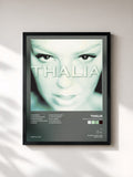 #noir Tableau de l'album Amor A La Mexicana de Thalia, cadre noir, imprimé et encadré en France