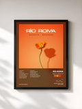 #noir Tableau de l'album Bendito Desamor de Río Roma, cadre noir, imprimé et encadré en France