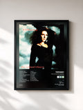 #noir Tableau de l'album The Color of Silence (Deluxe Edition) de Tiffany, cadre noir, imprimé et encadré en France