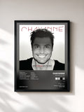 #noir Tableau de l'album En Todo Estaré (Deluxe Edition) de Chayanne, cadre noir, imprimé et encadré en France