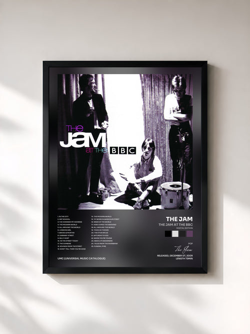 The Jam · The Jam At The BBC (Digital Edition) — Affiche encadrée