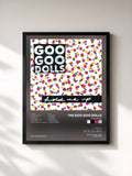 #noir Tableau de l'album Hold Me Up de The Goo Goo Dolls, cadre noir, imprimé et encadré en France