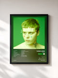 #noir Tableau de l'album Starz de Yung Lean, cadre noir, imprimé et encadré en France