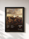 #noir Tableau de l'album Blood Of Your Empire de PRESIDENT, cadre noir, imprimé et encadré en France