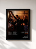 #noir Tableau de l'album How Have You Been? de Giant Rooks, cadre noir, imprimé et encadré en France