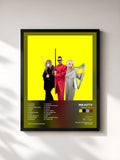 #noir Tableau de l'album Unreal, Vol. 2 de Mr.Kitty, cadre noir, imprimé et encadré en France