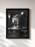 #noir Tableau de l'album BLACKHOLE de Ryan Adams, cadre noir, imprimé et encadré en France