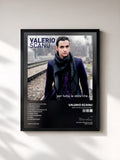 #noir Tableau de l'album Per Tutte Le Volte Che... de Valerio Scanu, cadre noir, imprimé et encadré en France
