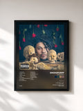 #noir Tableau de l'album Deadstar 2 de Smokepurpp, cadre noir, imprimé et encadré en France