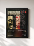 #noir Tableau de l'album 1+8+24 de Cesare Cremonini, cadre noir, imprimé et encadré en France