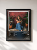 #noir Tableau de l'album God Must Really Love Me de Tori Kelly, cadre noir, imprimé et encadré en France