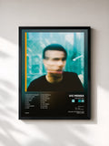 #noir Tableau de l'album INNANETAPE de Vic Mensa, cadre noir, imprimé et encadré en France