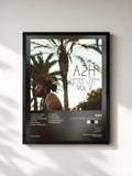 #noir Tableau de l'album Summer Stories Kushtape, Vol. 2 de A2H, cadre noir, imprimé et encadré en France