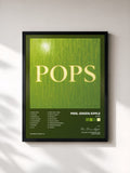 #noir Tableau de l'album POPS de Mrs. Green Apple, cadre noir, imprimé et encadré en France