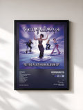 #noir Tableau de l'album The Platinum Album de Vengaboys, cadre noir, imprimé et encadré en France